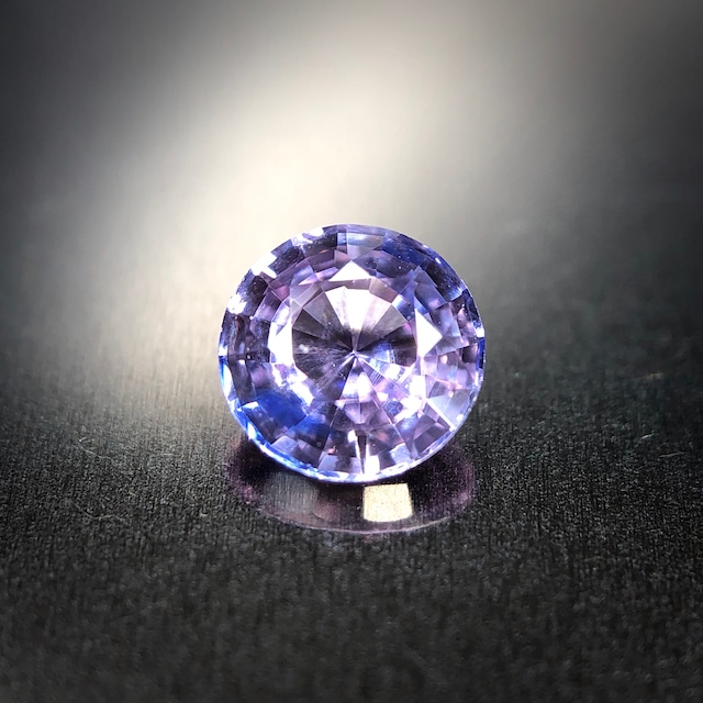 妖艶に混ざり合うピンクとブルー 0.4ct 希少石 天然 バイカラーサファイア