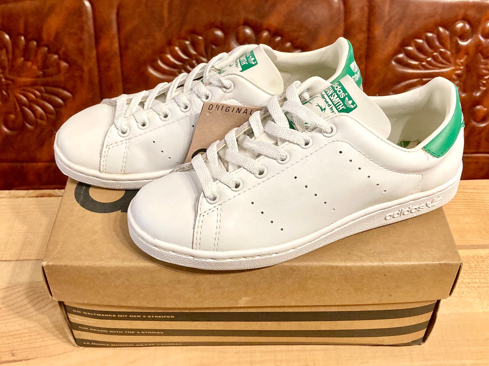 adidas（アディダス） STAN SMITH （スタンスミス） 白/緑 4.5 22.5cm