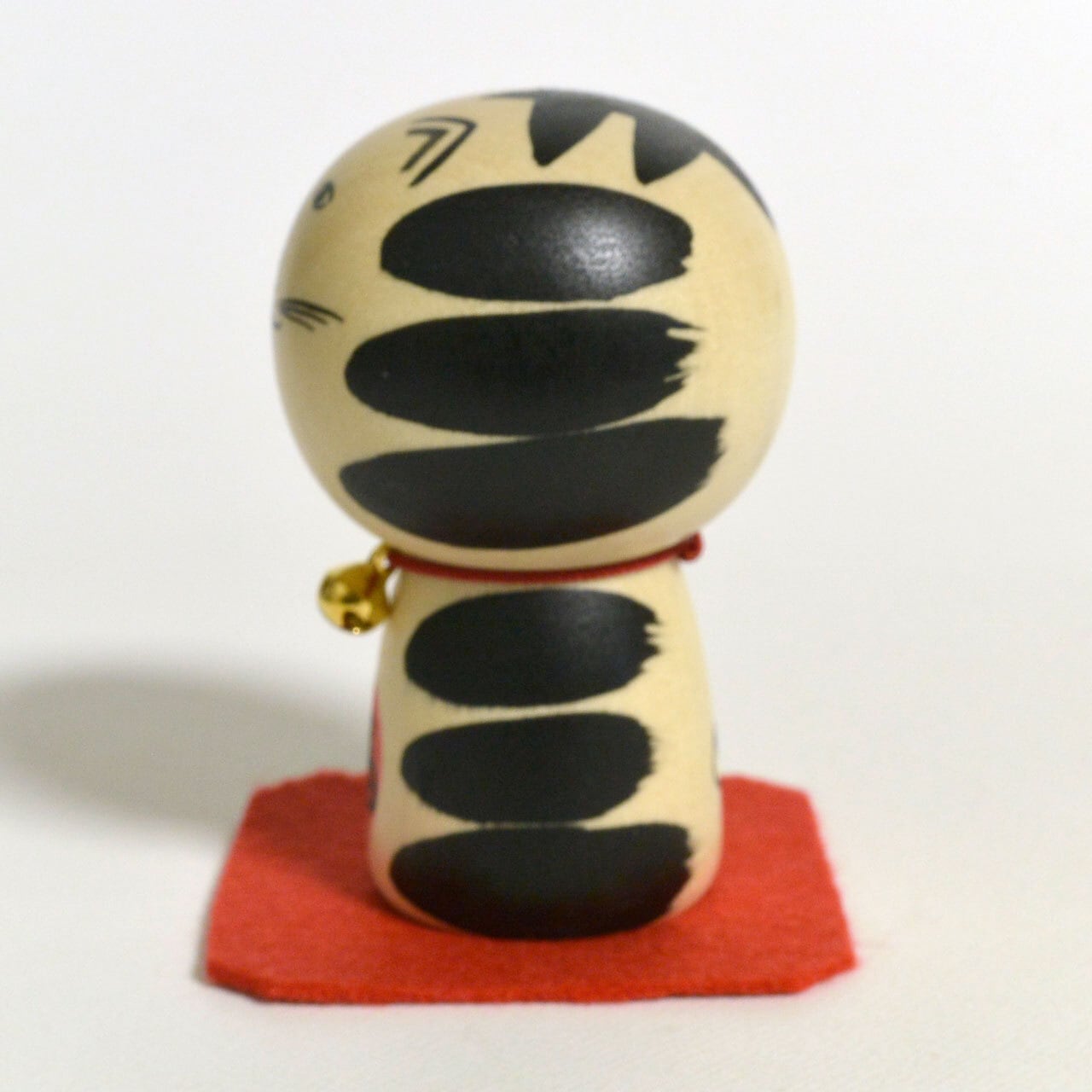福ねここけし 約2寸 約6cm 鈴木敬 工人（作並系）#0360 | コケシア