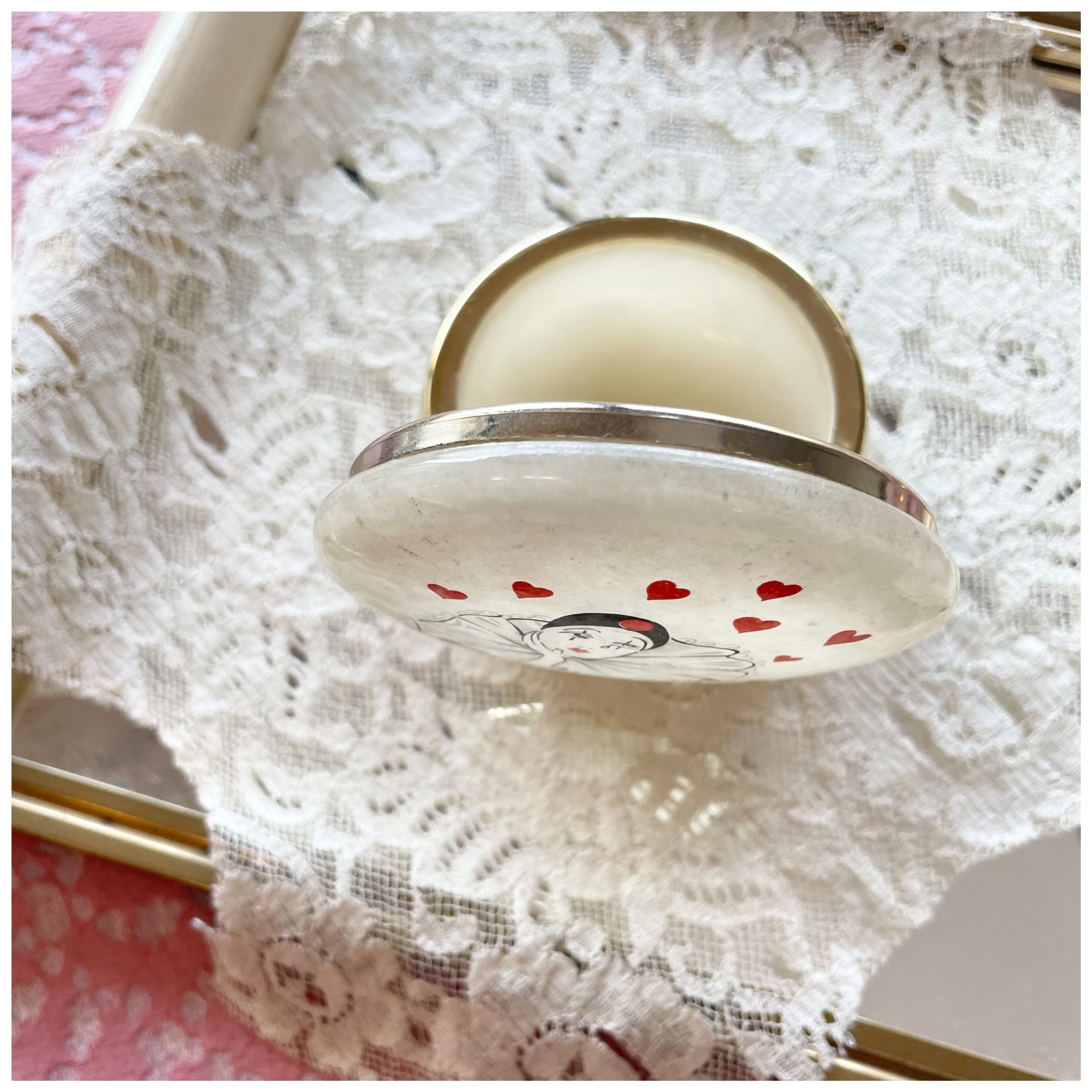 フランス ヴィンテージ ジュエリーボックス ピルケース 小物入れ