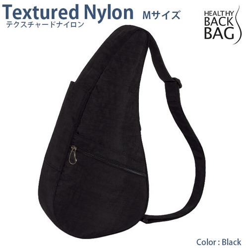 HEALTHY BACK BAG Textured Nylon M Black ヘルシーバックバッグ テクスチャードナイロン Mサイズ ブラック