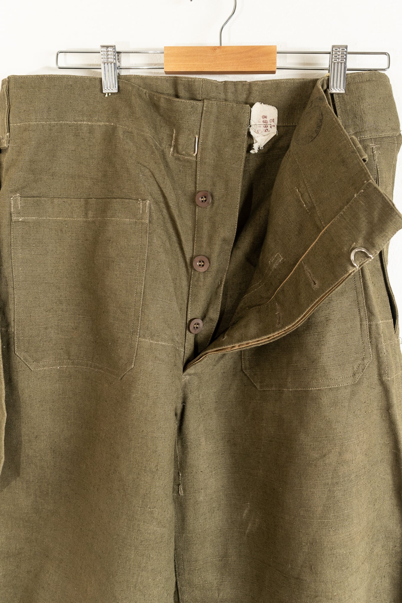 DEADSTOCK】French Army M-35 Motorcycle Trousers Early Model Size2 ...