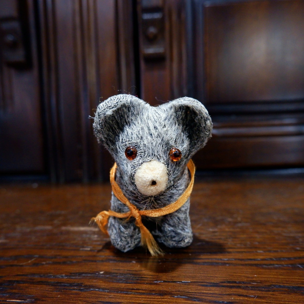 1930年代 アンティーク 小さなくまさん 動物 グラスアイ 愛されすぎた 