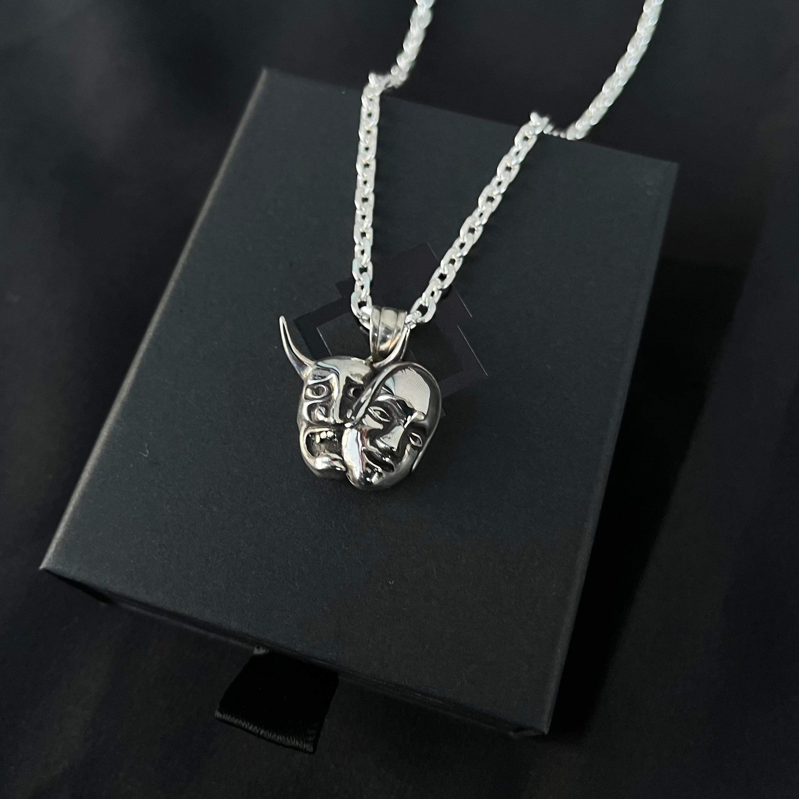 能面 2FACE necklace | Pay ID