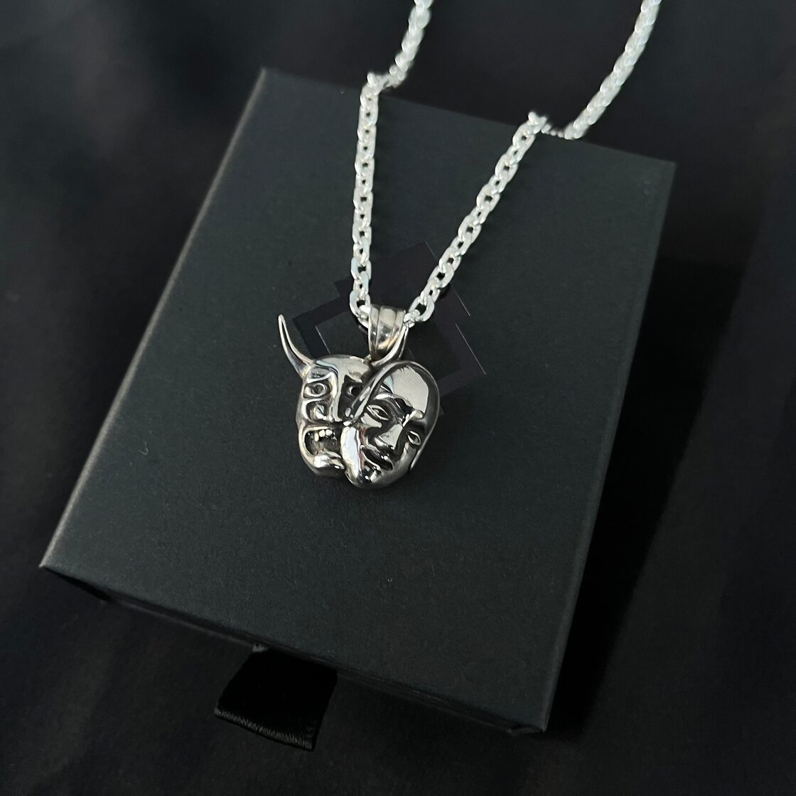 能面 2FACE necklace | Pay ID