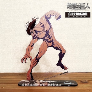 〈進撃の巨人 -RE:SHAZAM Limited edition goods-〉Attack on Titan　ビッグアクリルスタンド (MAPPA描き下ろし)