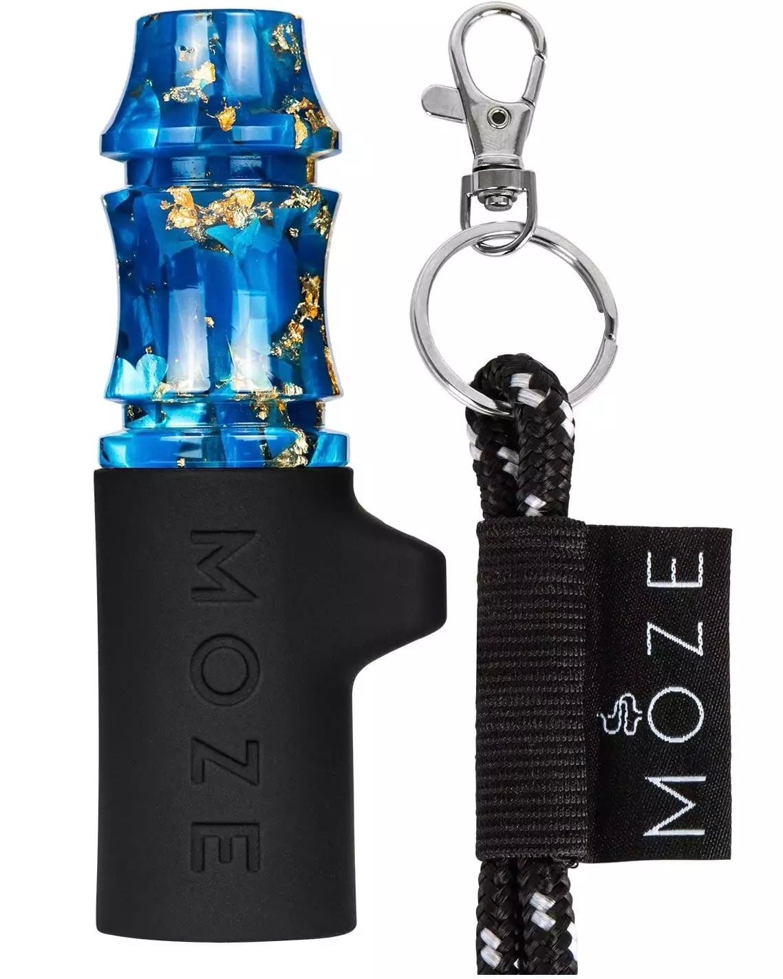 Moze Tip Gold Line マウスピース Blue(mtg-blue) | HOTBOX BASE