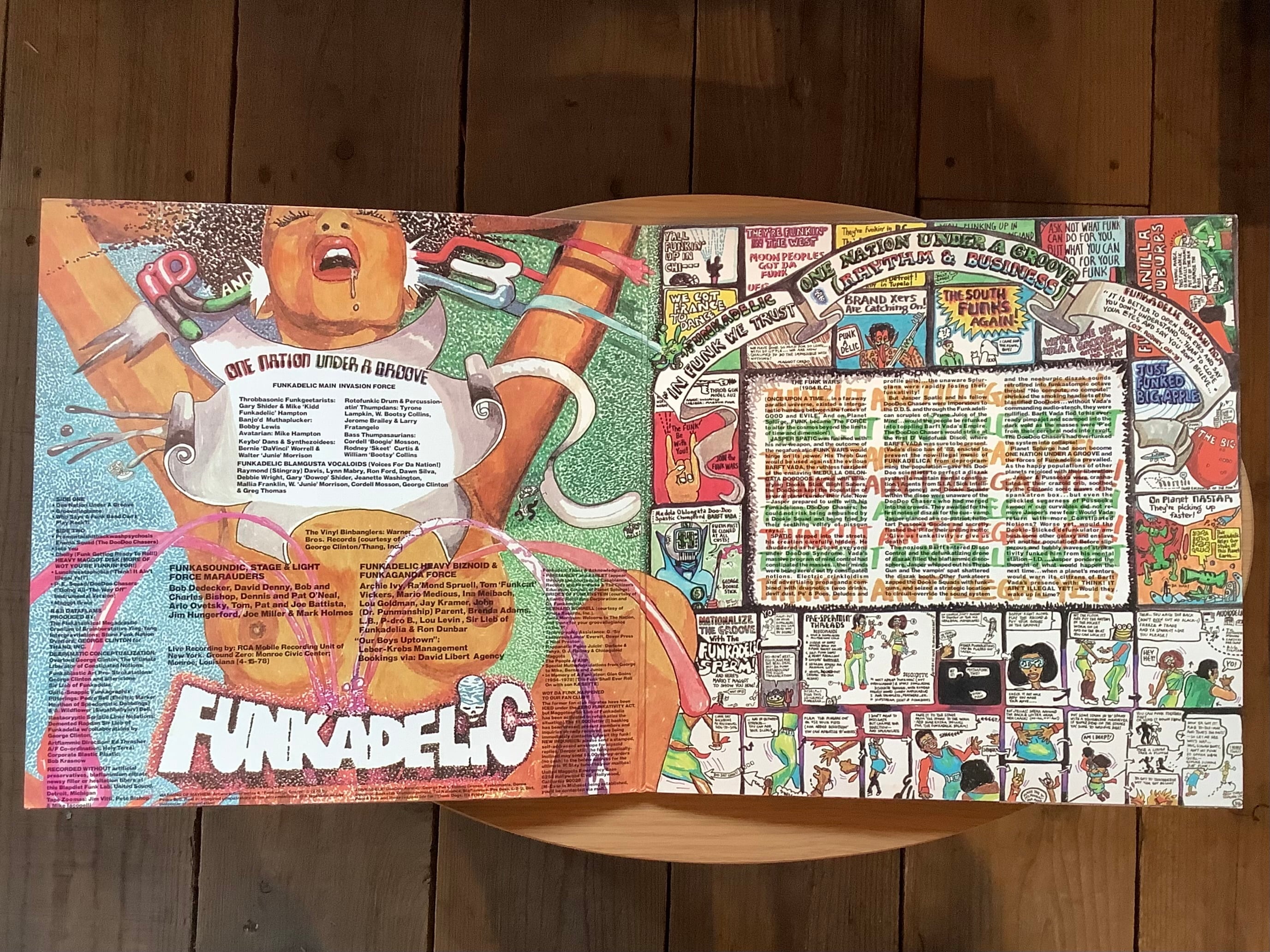 FUNKADELIC / ONE NATION UNDER A GROOVE | Plastic Soul Records