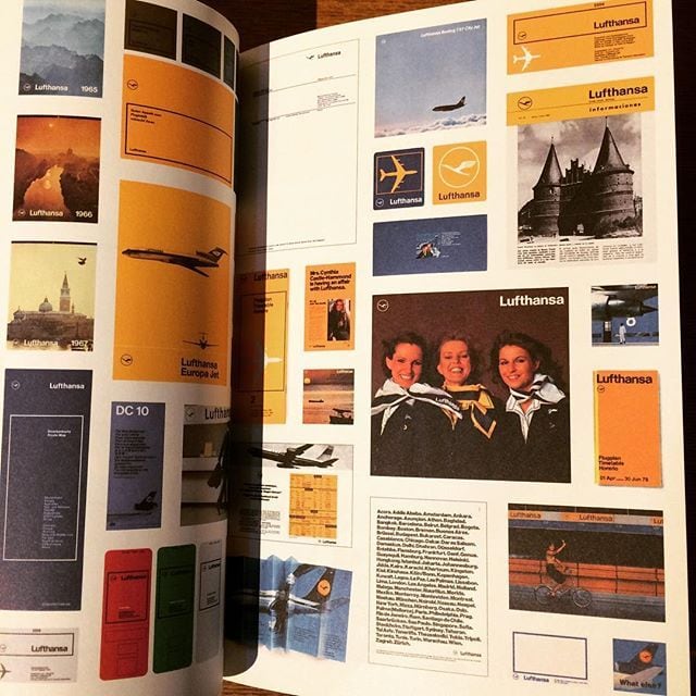 デザインの本「Lufthansa and Graphic Design」 - 画像3