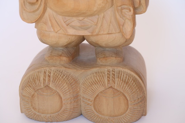 Daikokuten ― An Original Wood Sculpture by Tessō Mori