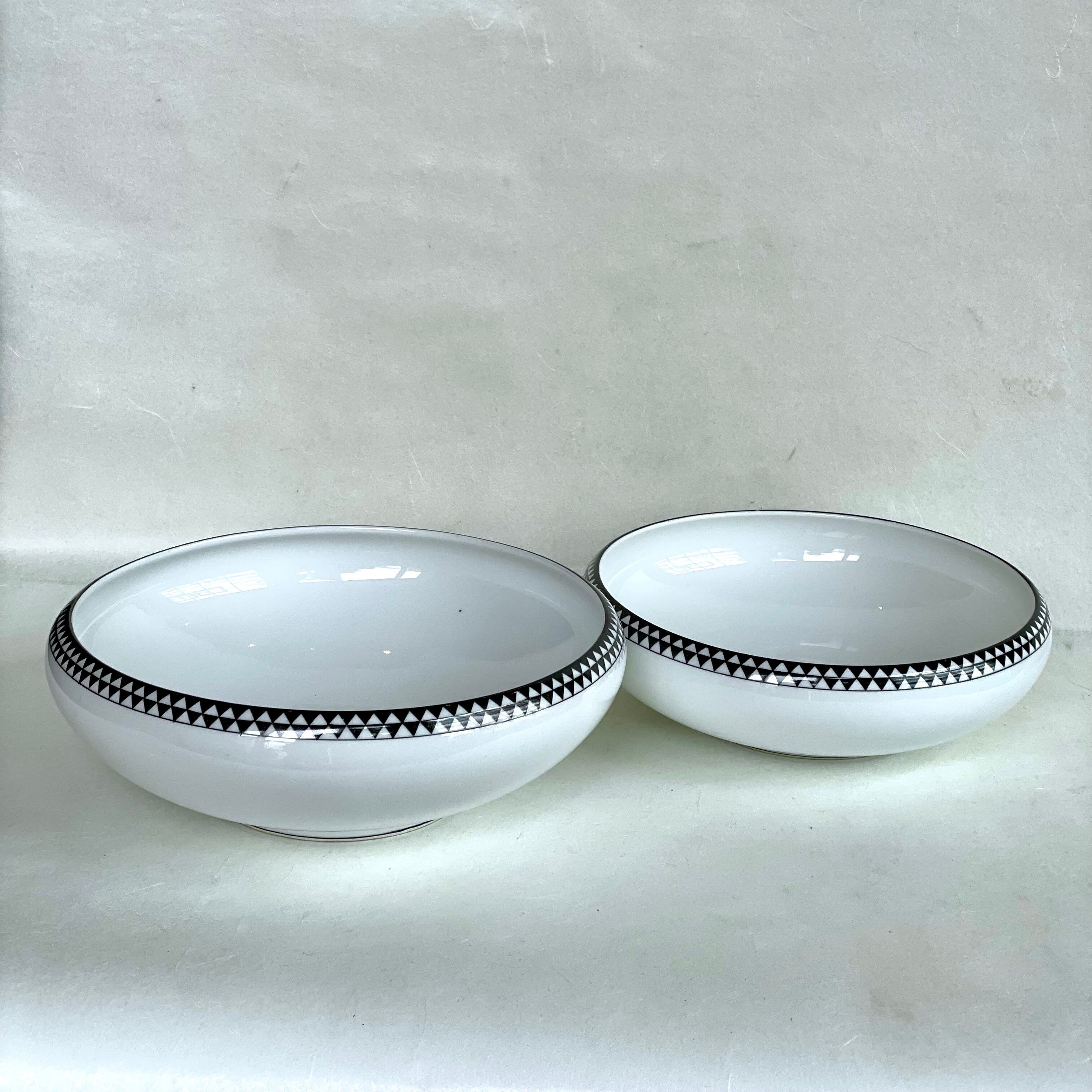 戦前 稀少 東陶 東洋陶器 ひょうたん印 大小 ボウル 2点 美品 TOTO 鉢 Japan Antique 戦前 稀少 東陶 東洋陶器 ひょうたん印 大小 ボウル 2点