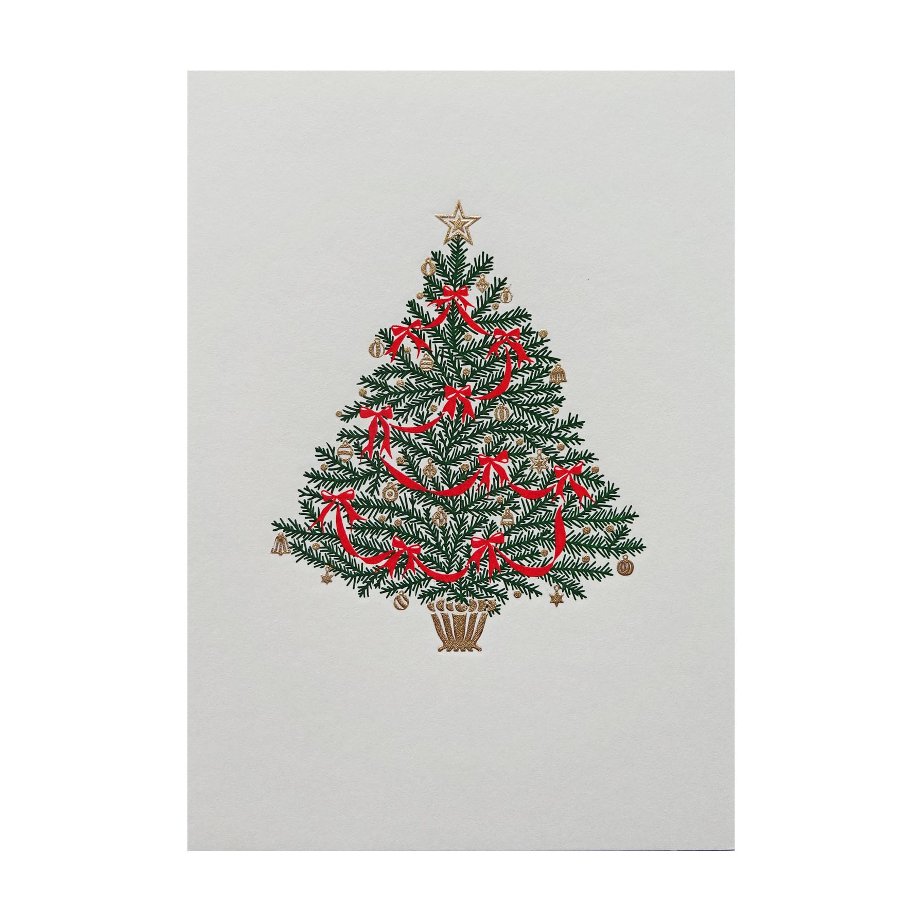 クリスマスカード チェコ共和国製 [Jan Petr Obr] 銅版印刷 11339