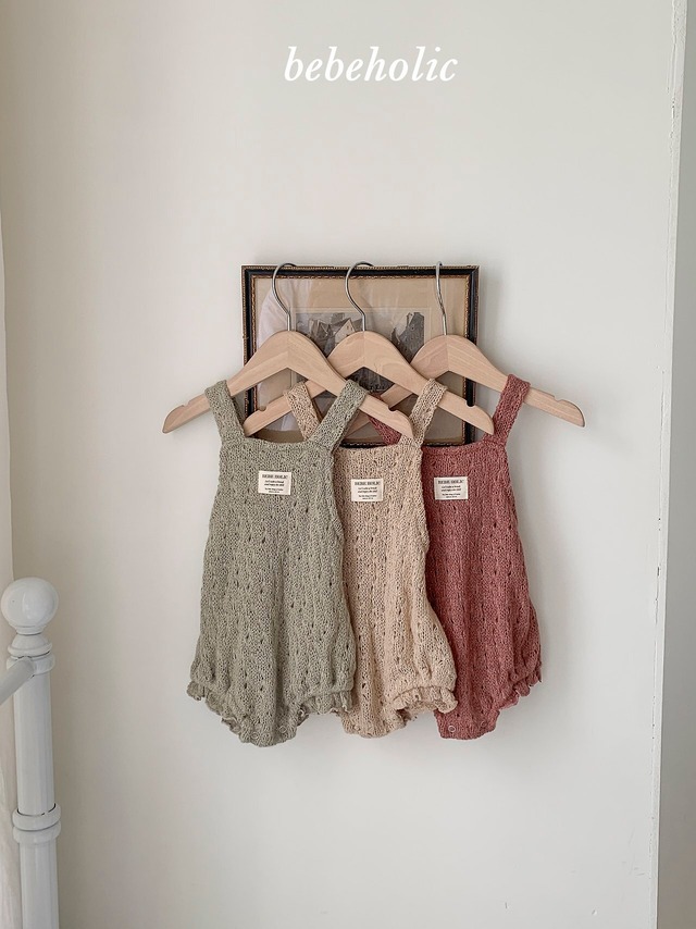 《お取り寄せ》Honey Knit Romper