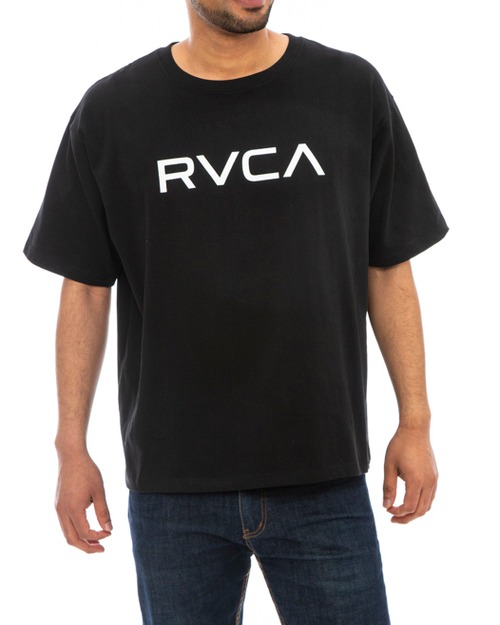 RVCA (ルーカ)  メンズ BIG RVCA BACK BALANCE Ｔシャツ ブラック　半袖 BC041289