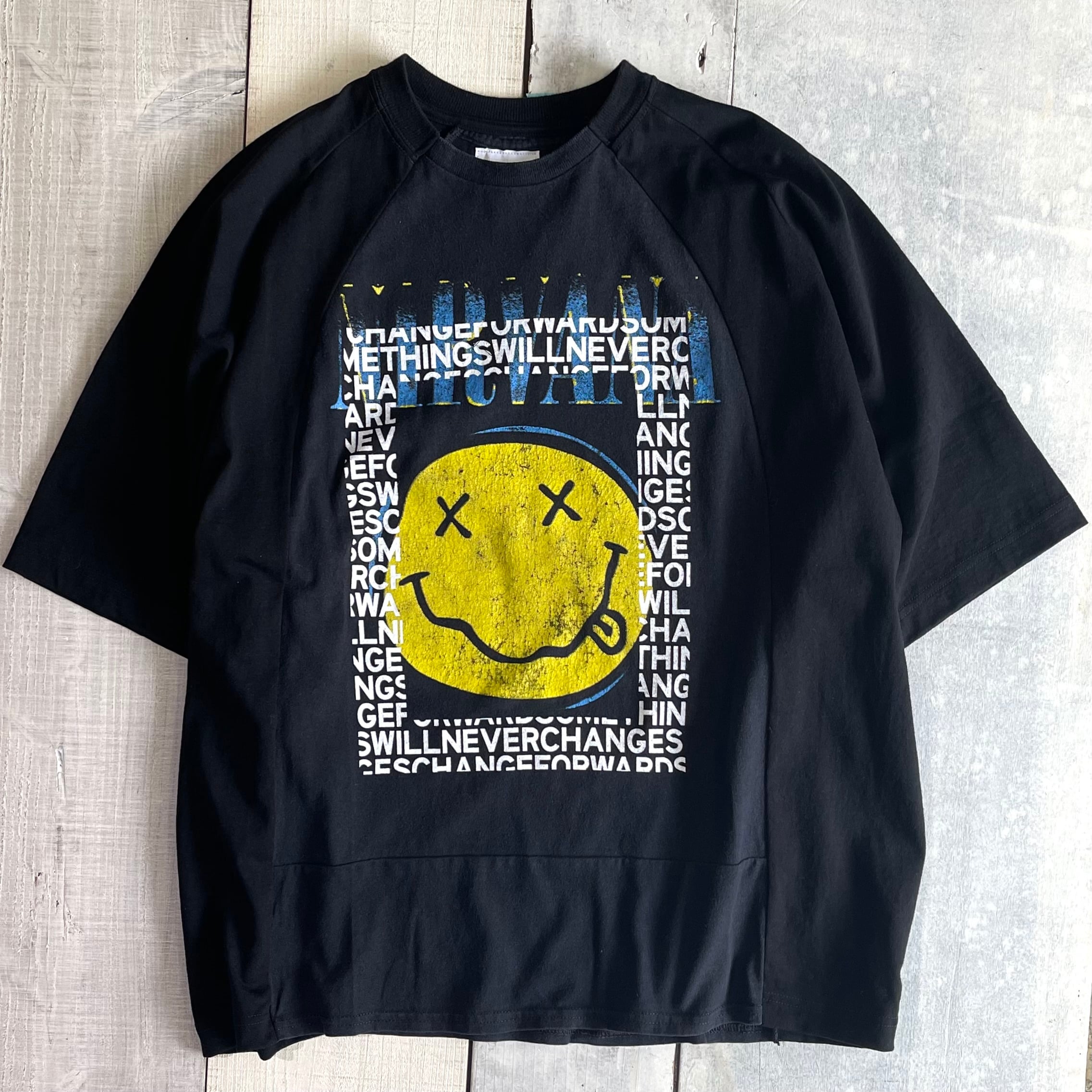 CHANGES / weiss別注 REMAKE tee / black