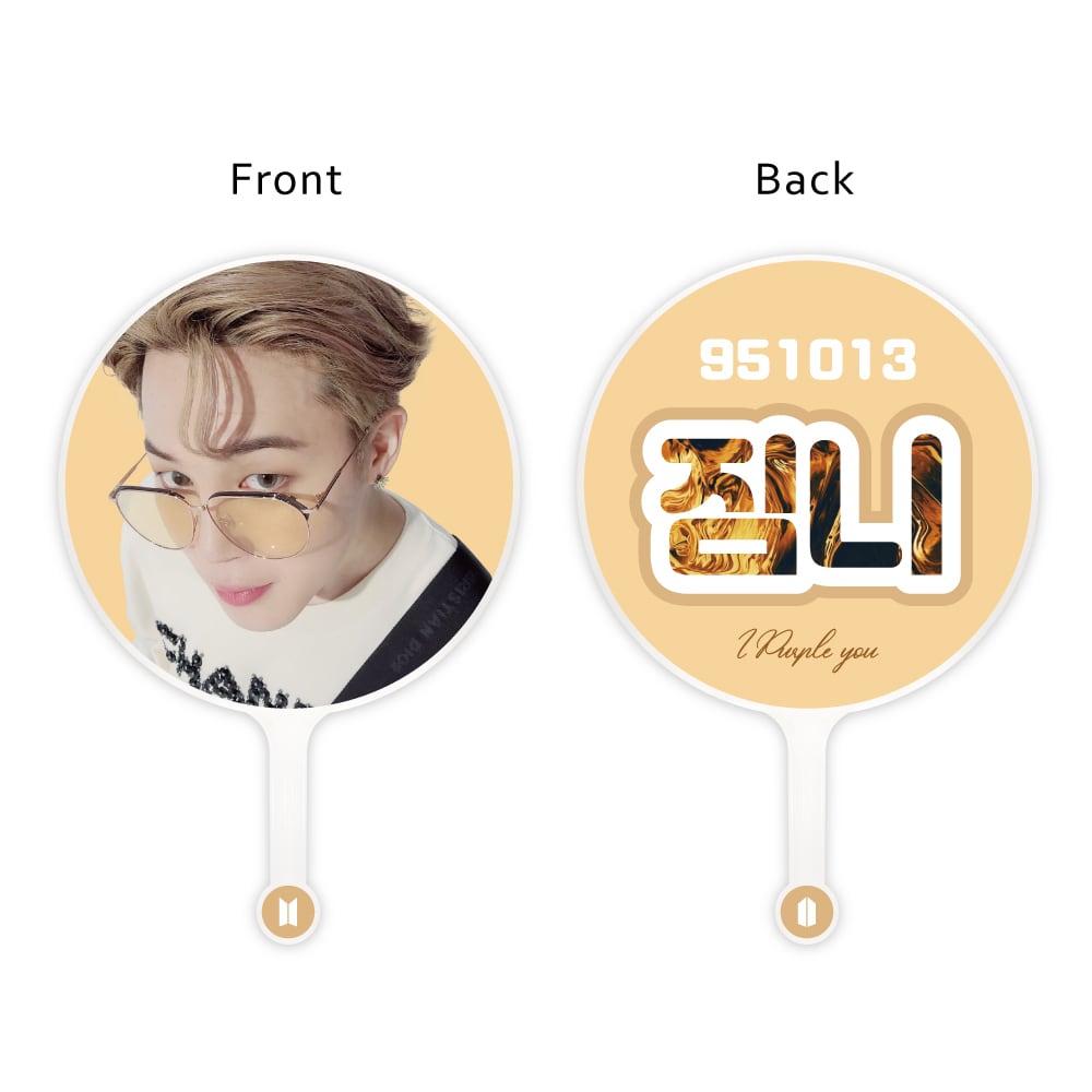 BTS ジミン うちわプレフォトセット