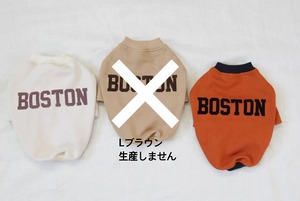 【注文後制作】BOSTONスウェット 2月下旬お届け