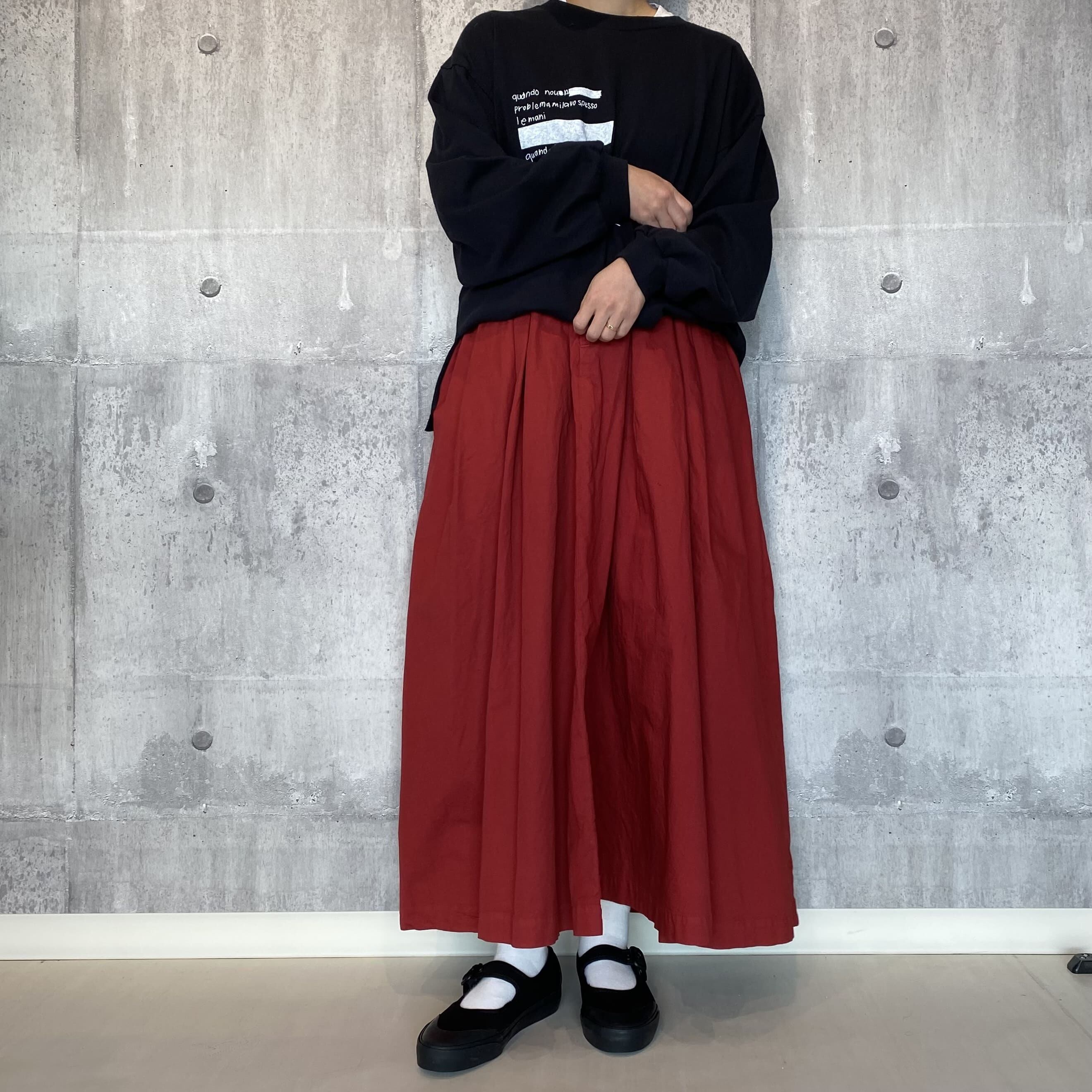 HARVESTY】CARMEN SKIRT カルメンスカート 全3色 ハーベスティ A22103