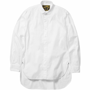 KHONOROGICA PREMIUM COTTON LONG TAIL SHIRT / コノロジカ プレミアムコットンロングテールシャツ（WHT）