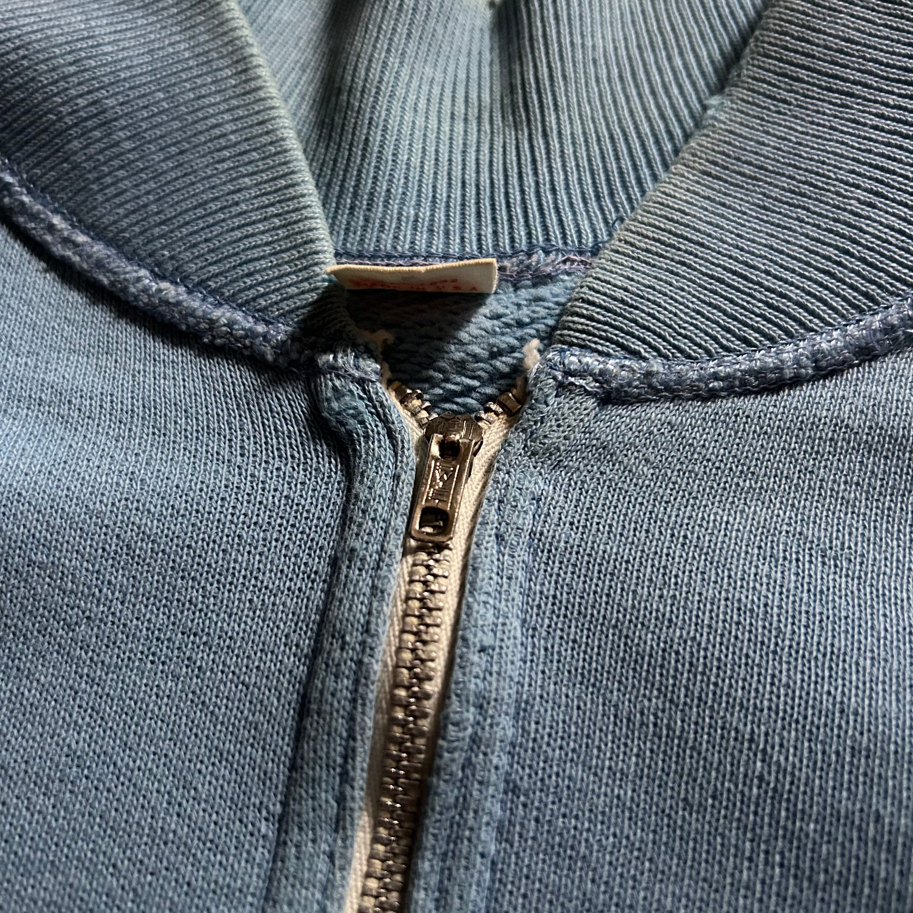 60s ラッセルアスレティック ヴィンテージスウェット ハーフジップ L  