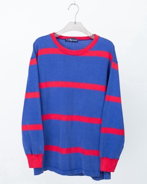 "Polo by Ralph Lauren" 2-tone cotton cut&sew