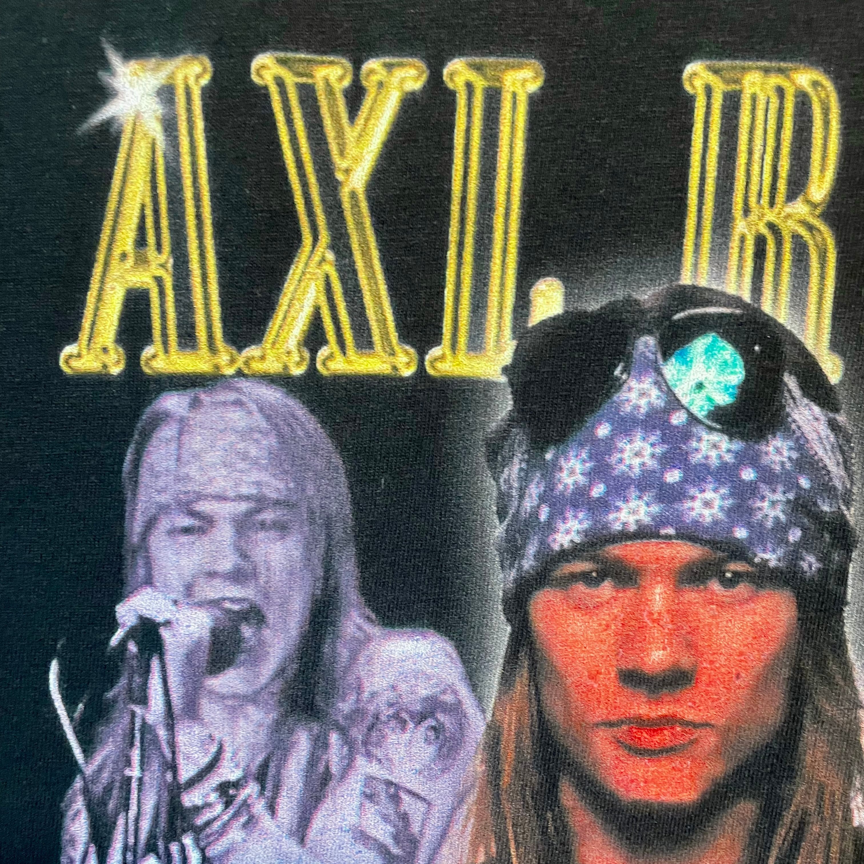 Guns N' Roses ブート　Tシャツ XXL ユーロ アクセルローズ AXL ROSE Tシャツ GUNS N' ROSES アクセルローズ Tee | BF MERCH'S