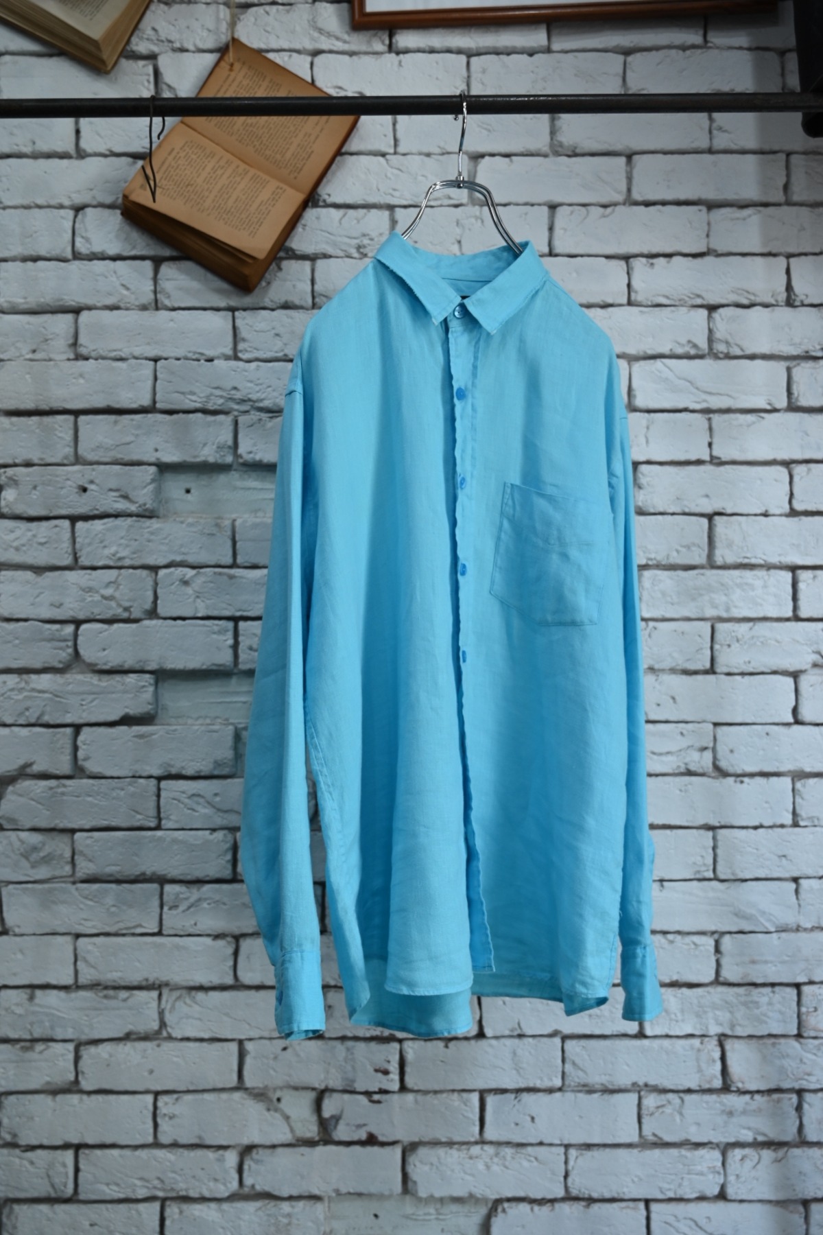 "J.CREW" LINEN SHIRT iroha
