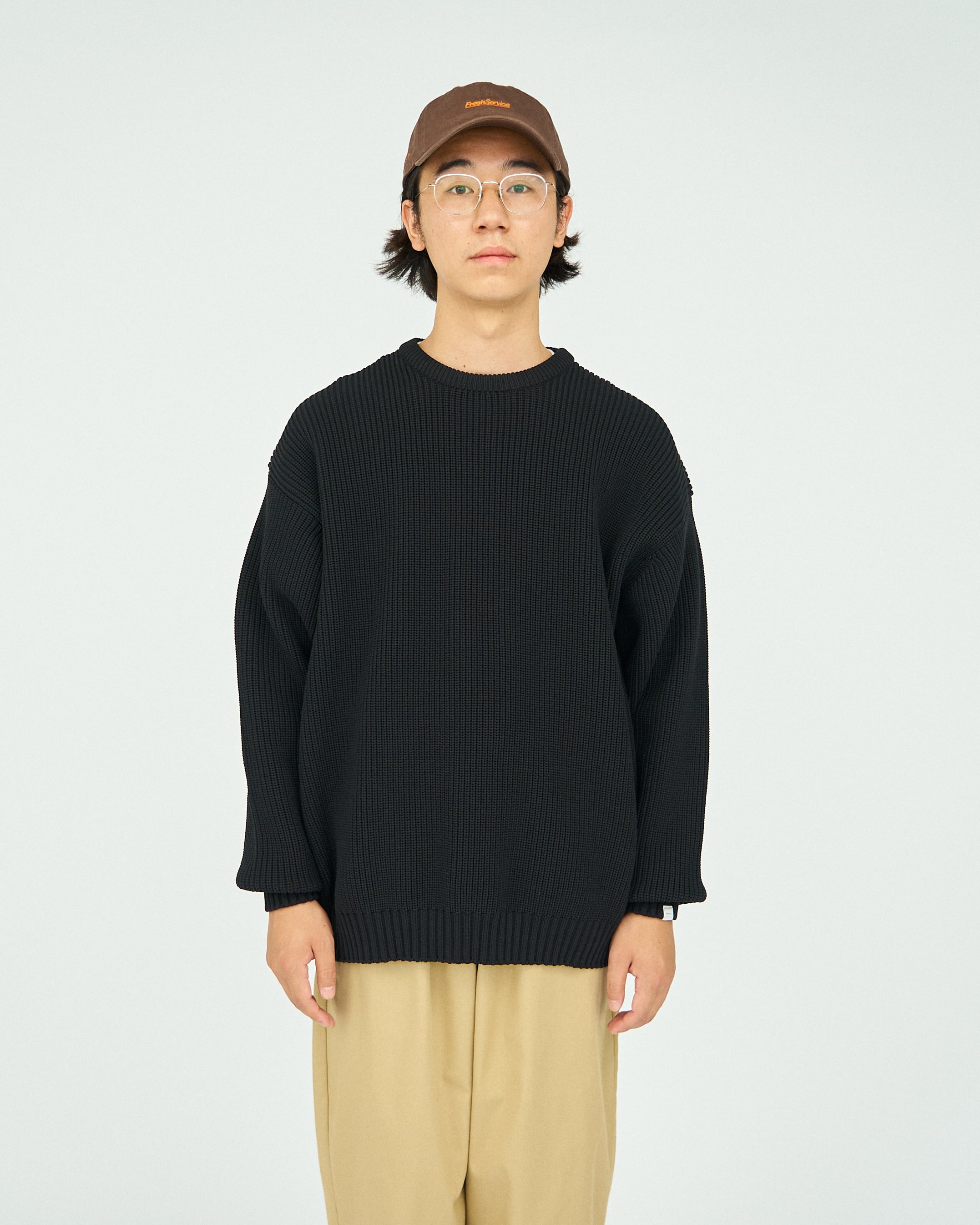 値下げfreshservice DELTA SLX CREW NECK KNIT FreshService|DELTA SLX CREW NECK KNIT | 眠家オンラインストア