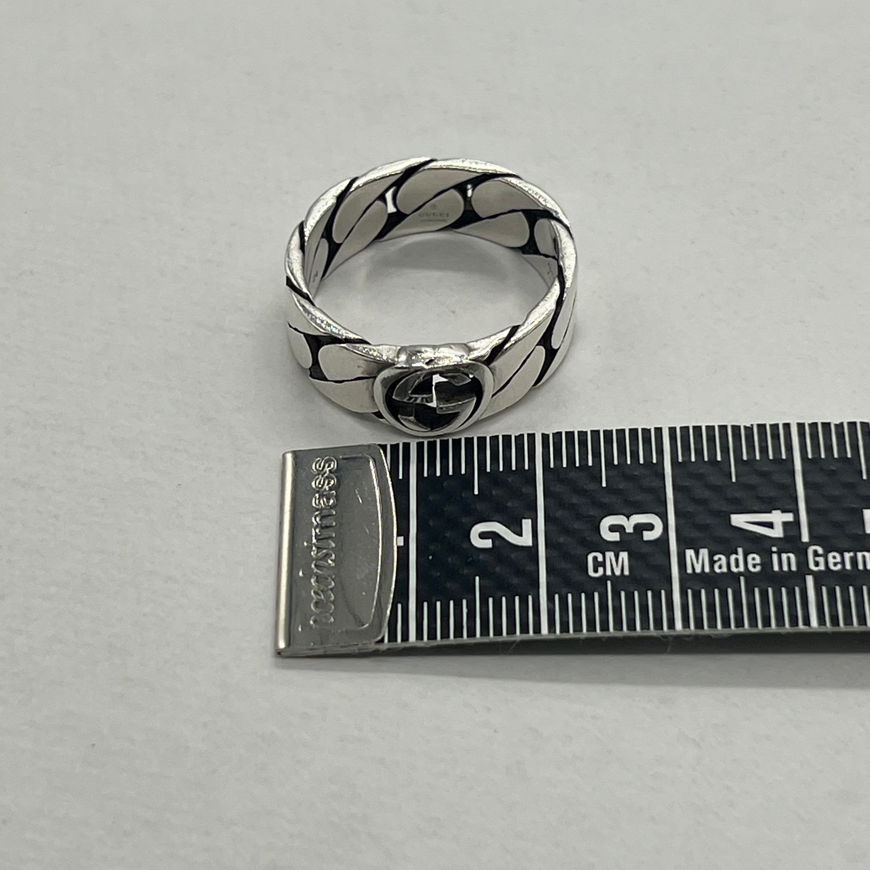 23号】グッチ GUCCI インターロッキングG チェーン リング Ag925 | Refind