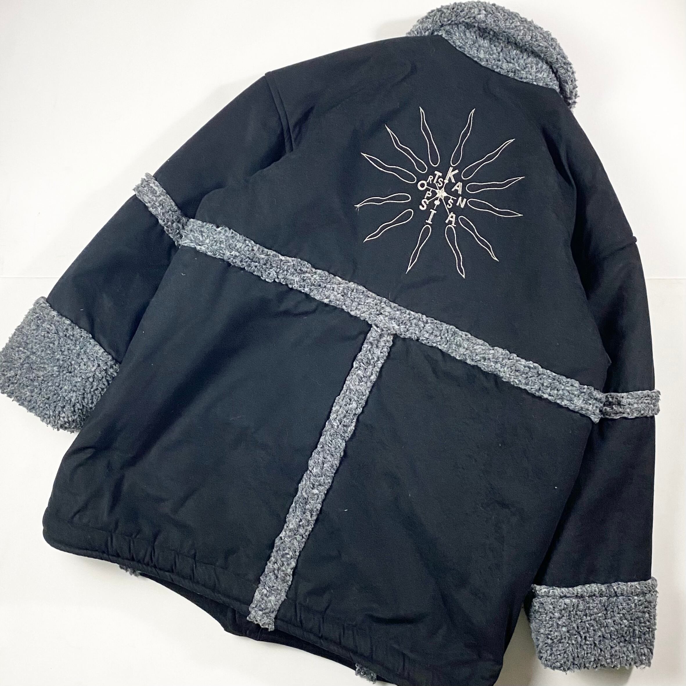 vintage KANSAI JEANS fake mouton coat | NOIR ONLINE