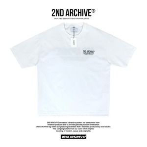 2ND005 2NDARCHIVE Tシャツ 韓国ファッション オーバーサイズ ユニセックス