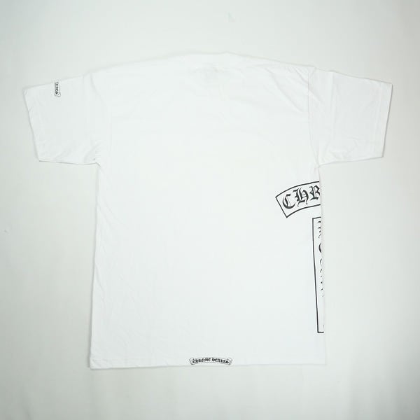 Size【L】 CHROME HEARTS クロム・ハーツ T-BAR S/S TEE WHITE Tシャツ