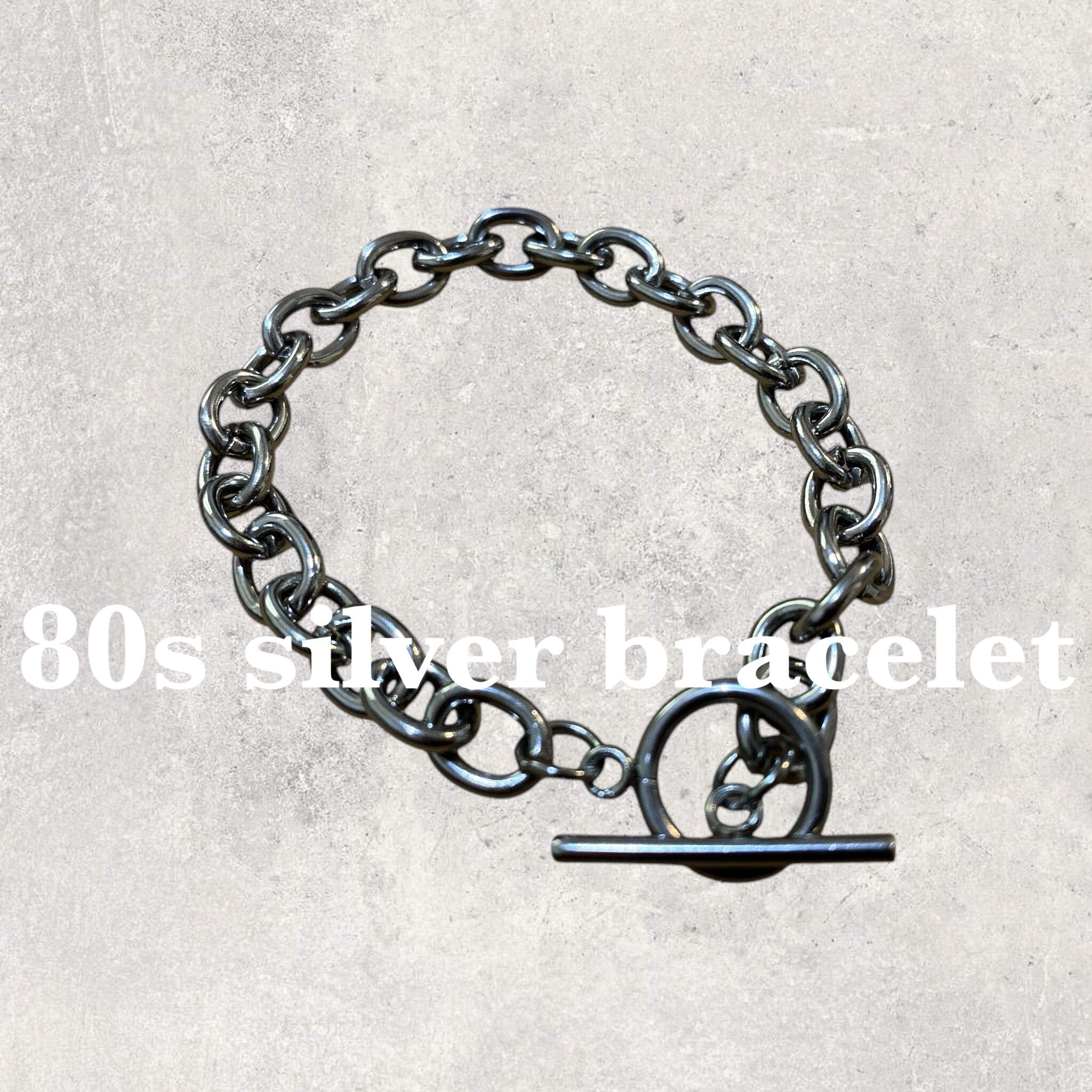 90Sシルバーアクセサリー 90年代 フォックステールチェーン 刻印925