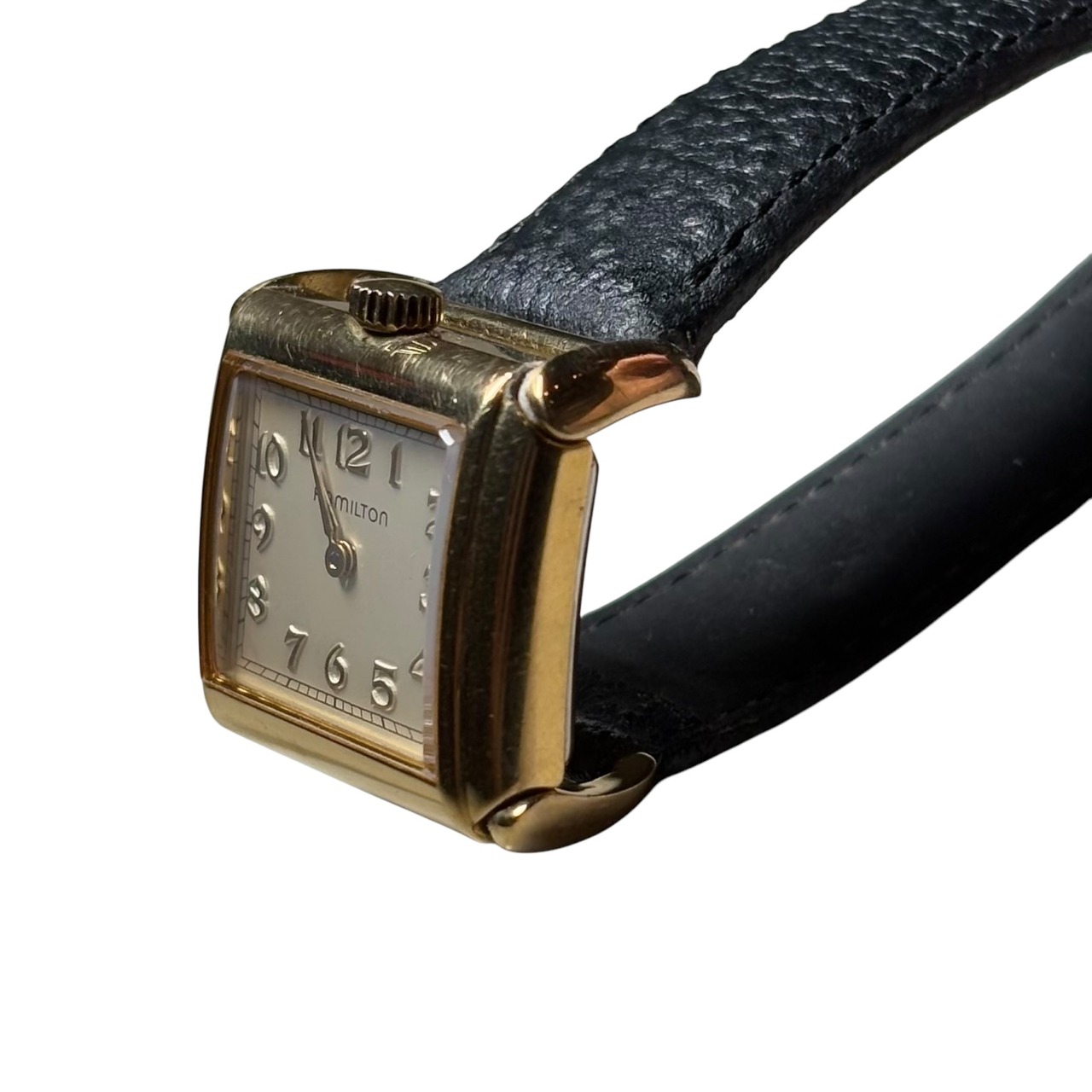 vintage HAMILTON quartz watch “Contour”