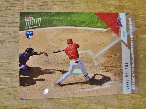 2018 TOPPS NOW 大谷翔平 04.04.18 RC ( 日本語版 )