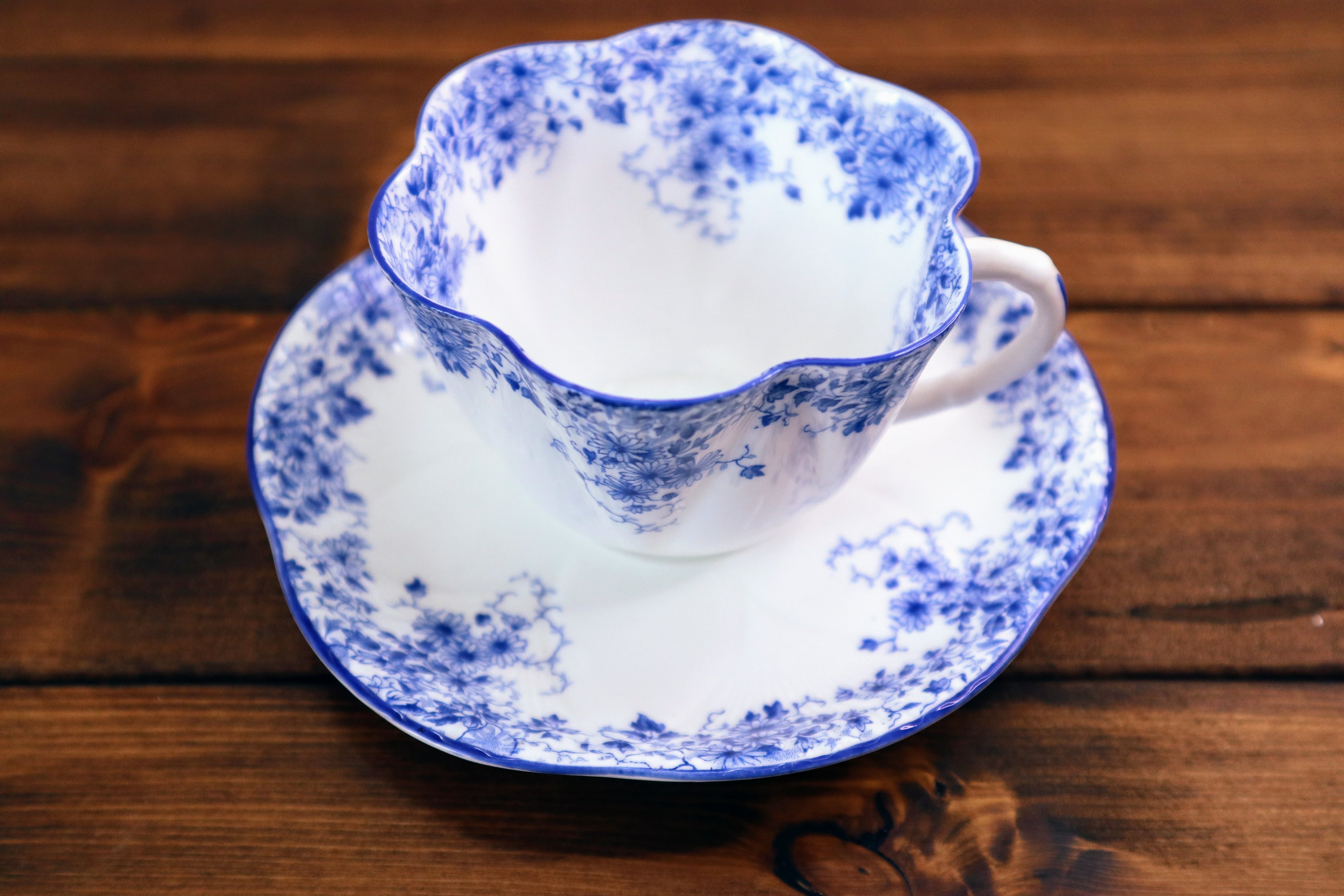 シェリー　Shelley   Dainty Blue   ディンティブルー　カップ　ソーサー　エキスパート藤沢辻堂店 9ed2e30ba8d95e8f66a0b11569966d