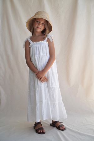 House of Paloma / Sonnet Dress_Fleur Broderie(4y,5y,6y)