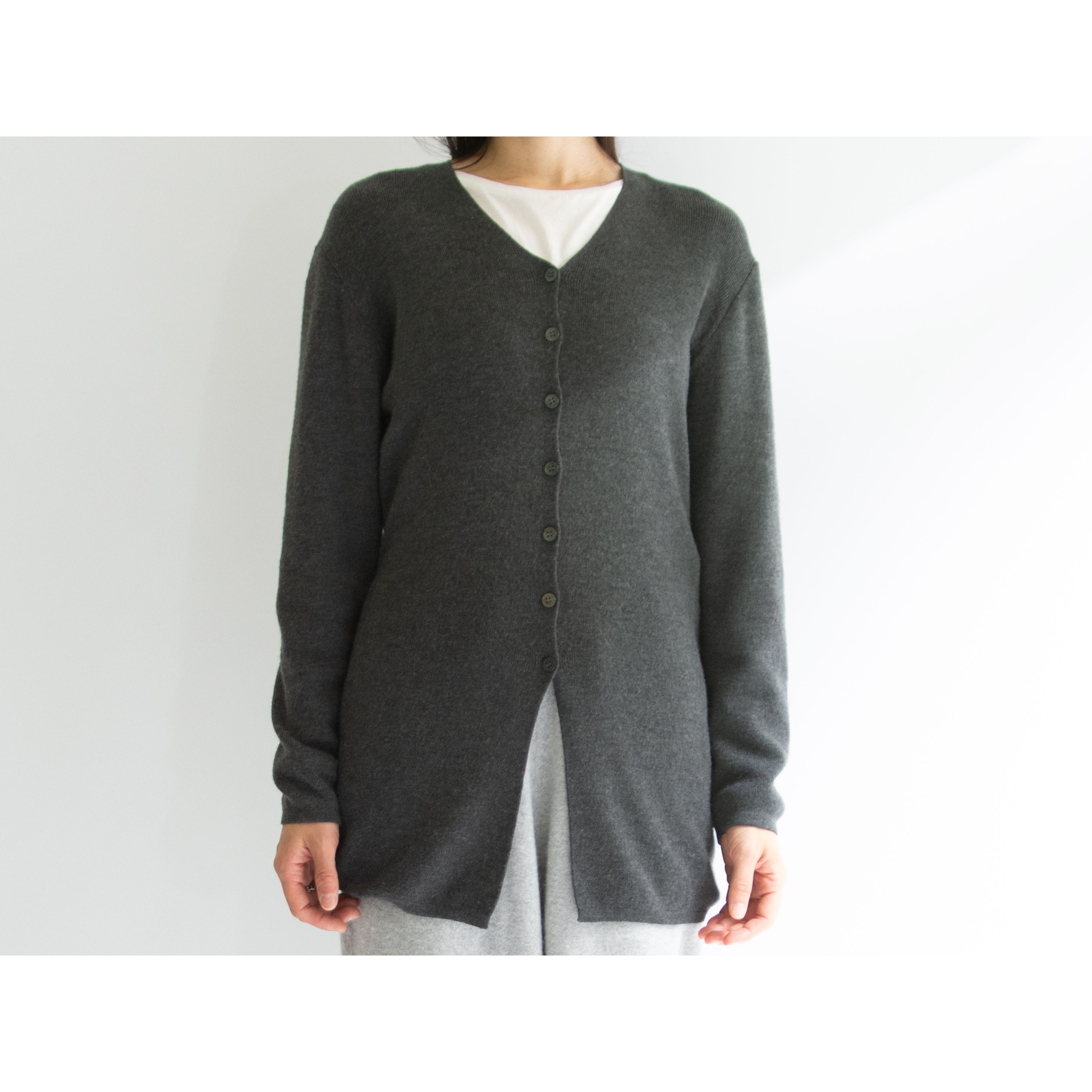 【UNITED COLORS OF BENETTON】Made in Italy Wool-Acrylic Knit Cardigan（ベネトン イタリア製 ウールアクリルニットカーディガン）