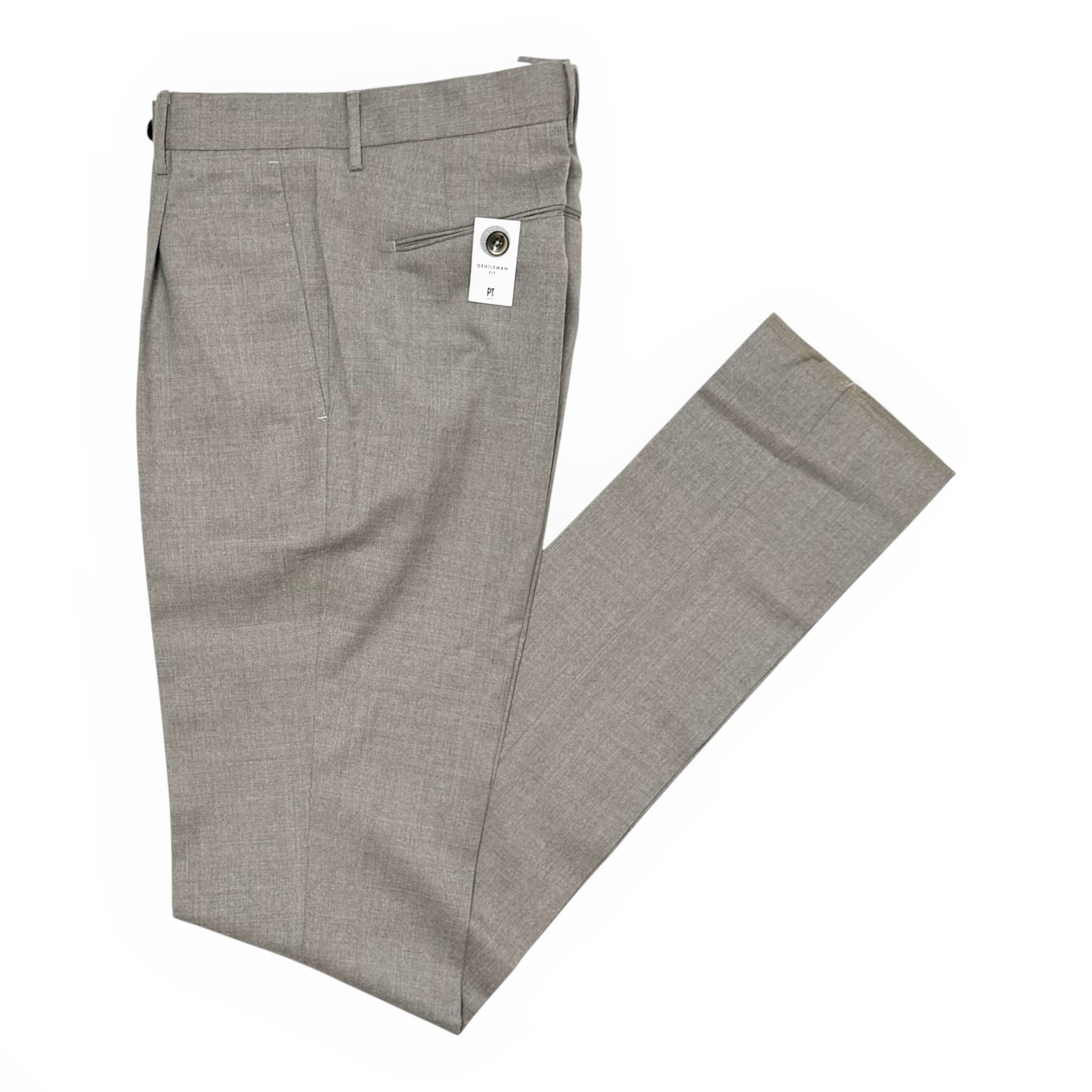 PT TORINO(ピーティー トリノ) Stretch Wool Slacks/GENTLEMAN FIT(COGF11ZP0CL1/CM13/0040)/GREIGE