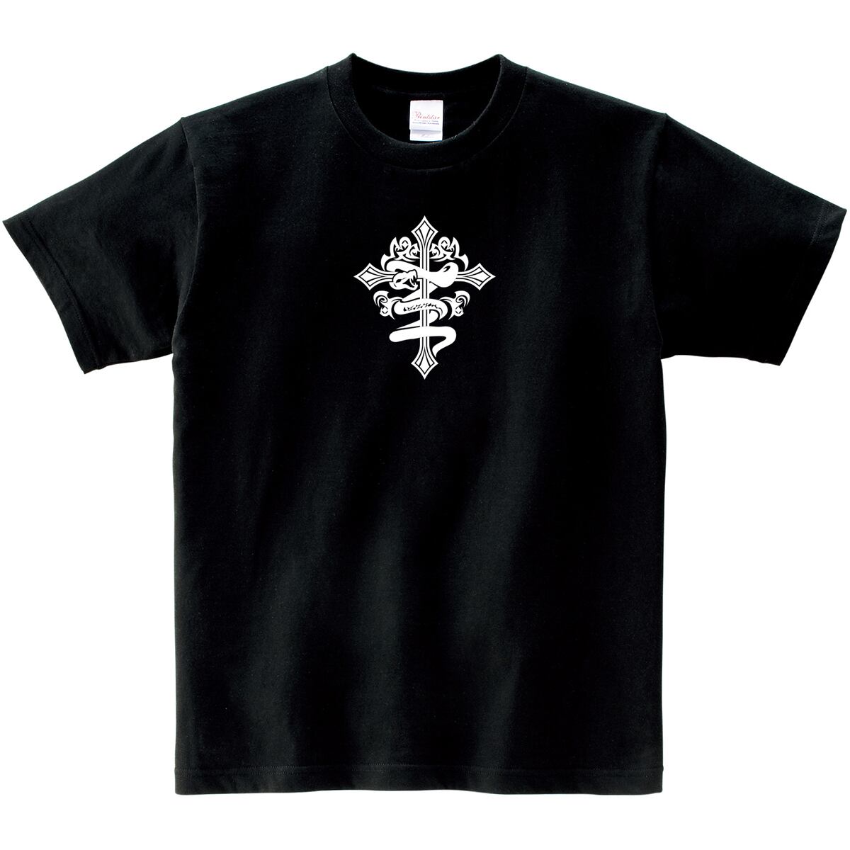 トライバル柄 十字架×ヘビver Tシャツ cl09 爬虫類トライバル タトゥー