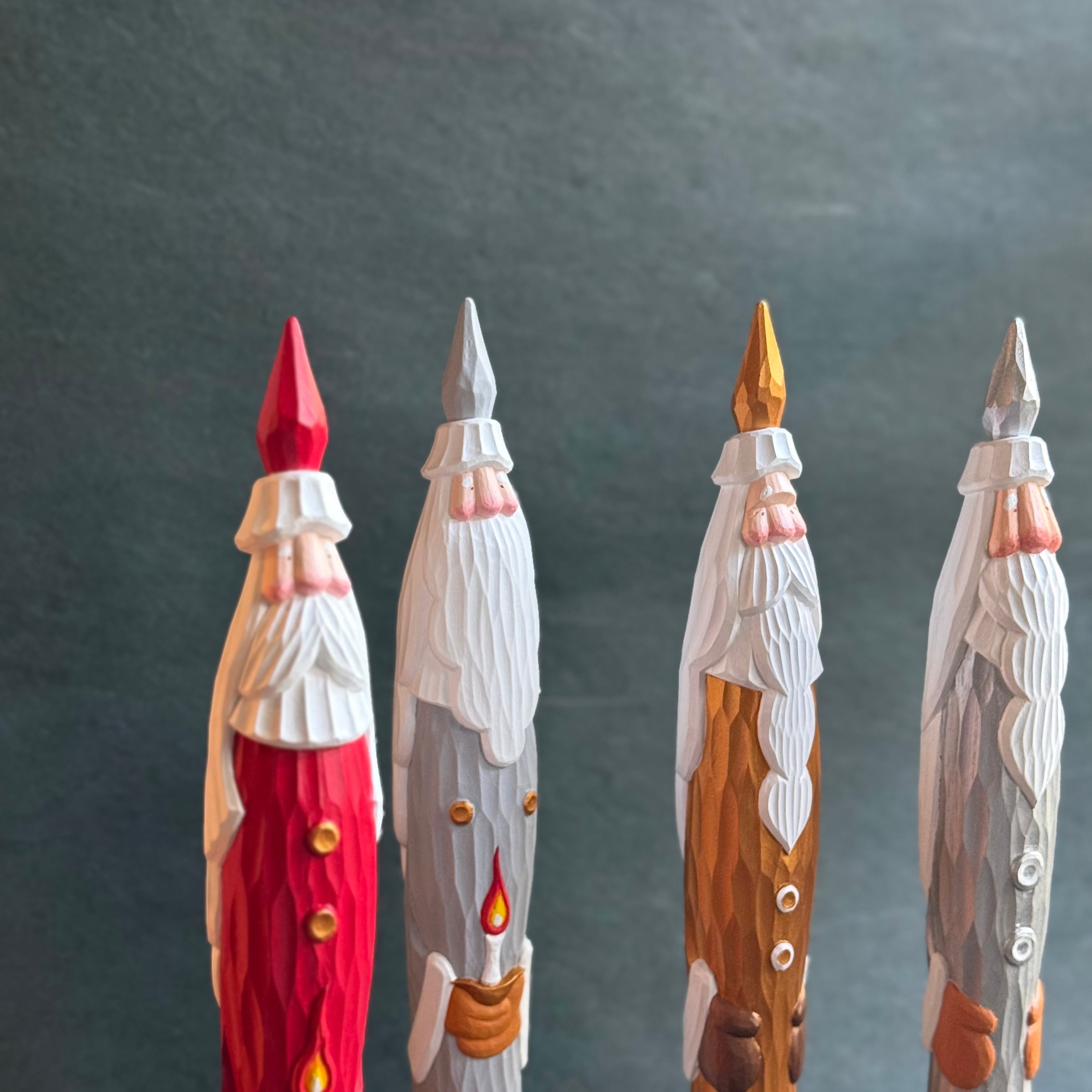 とんがりサンタ Premium [キャンドル] レッド | gallery 一白