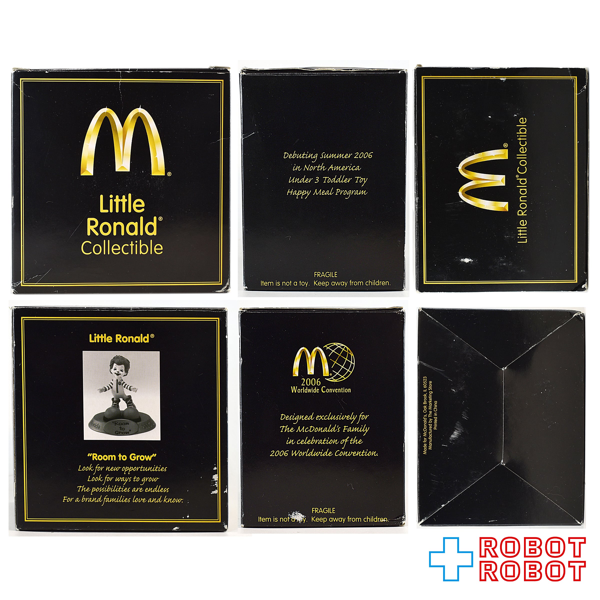 リトルロナルド 2006 マクドナルド コンベンション限定 スタチュー 箱