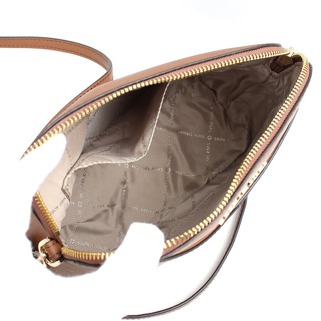 マイケルコース MICHAEL KORS ショルダーバッグ 35F1GTVC6T-LUGGAGE レディース アウトレット JET SET TRAVEL MD DOME XCROSS XBODY ブラウン ゴールド金具