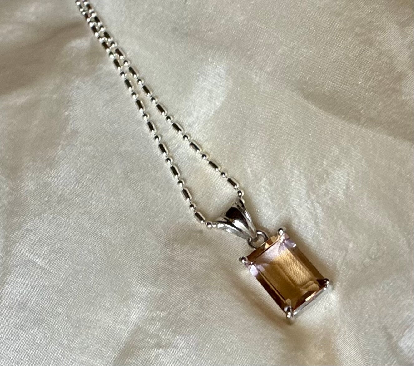 Ametrine〜安定〜  necklace