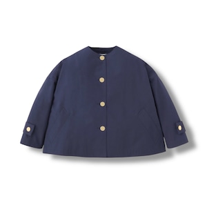 Women's MALTON NO COLLAR SHORT-Sun Filter Ink〖Traditional Weatherwear〗マールトン ノーカラー ショート L261KGFCO0466RO