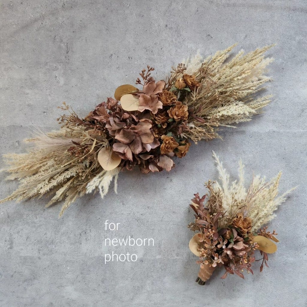 オーダーメイドニューボーン用フラワー】 | アトリエ・ペルル 花嫁さま