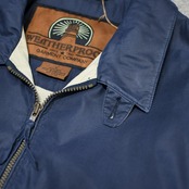 weather proof smooth blouson navy