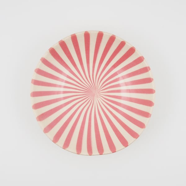 金子 司 小皿 レッド/ホワイトD