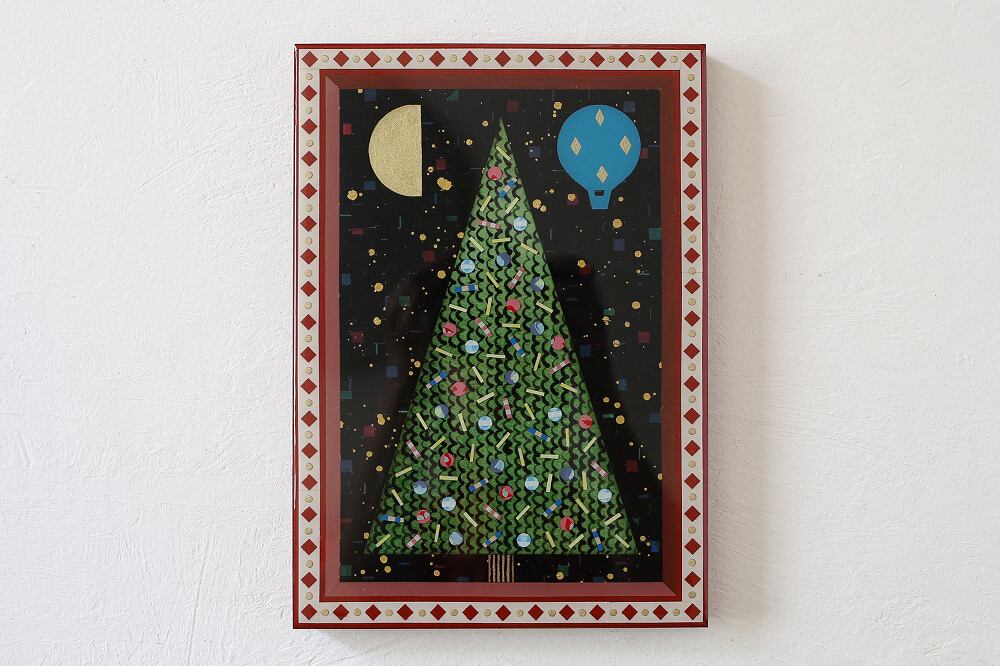 「ノエル」 B5サイズ レジン コラージュ M-032