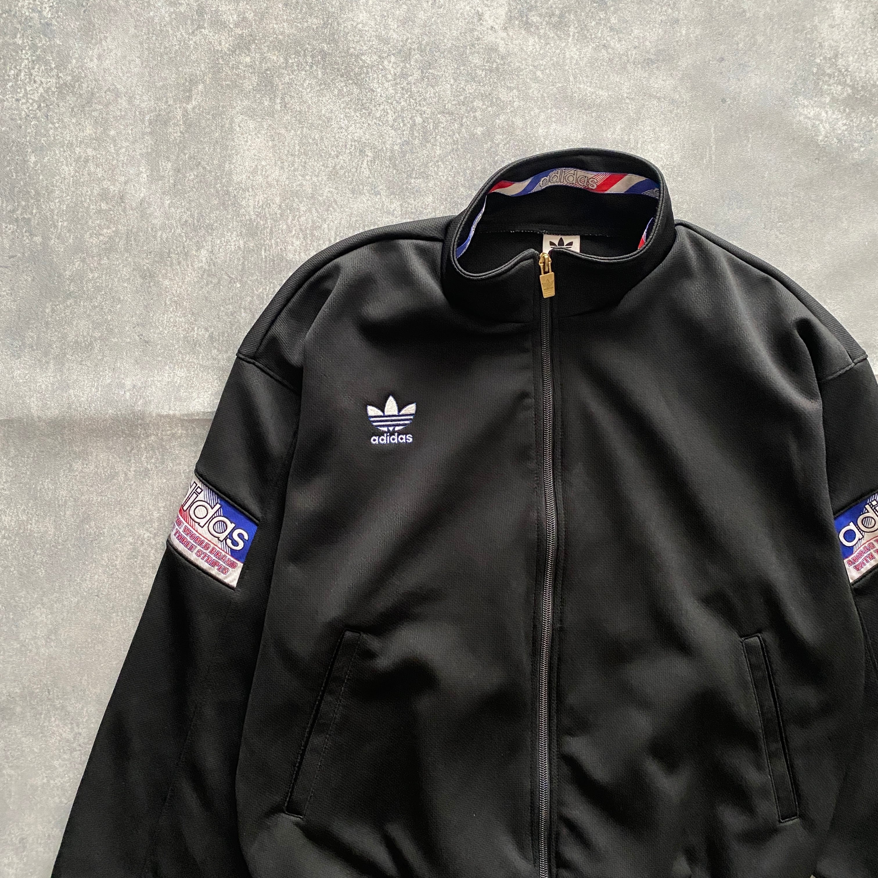 80ｓ ａｄｉｄａｓ アディダス トラックジャケット ジャージ  ワンポイント